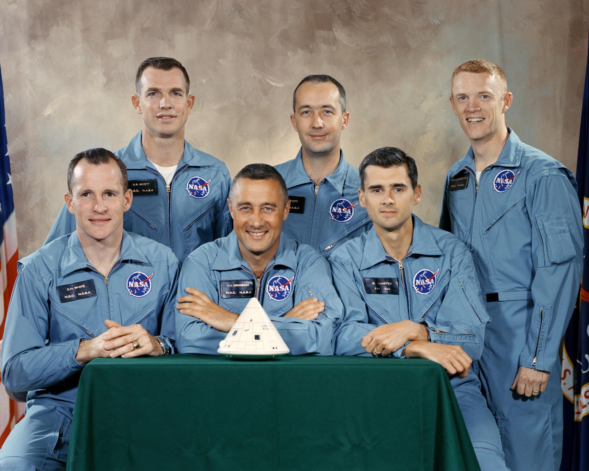 Roger Chaffee was selected in NASA's third group of astronauts in October 1963.