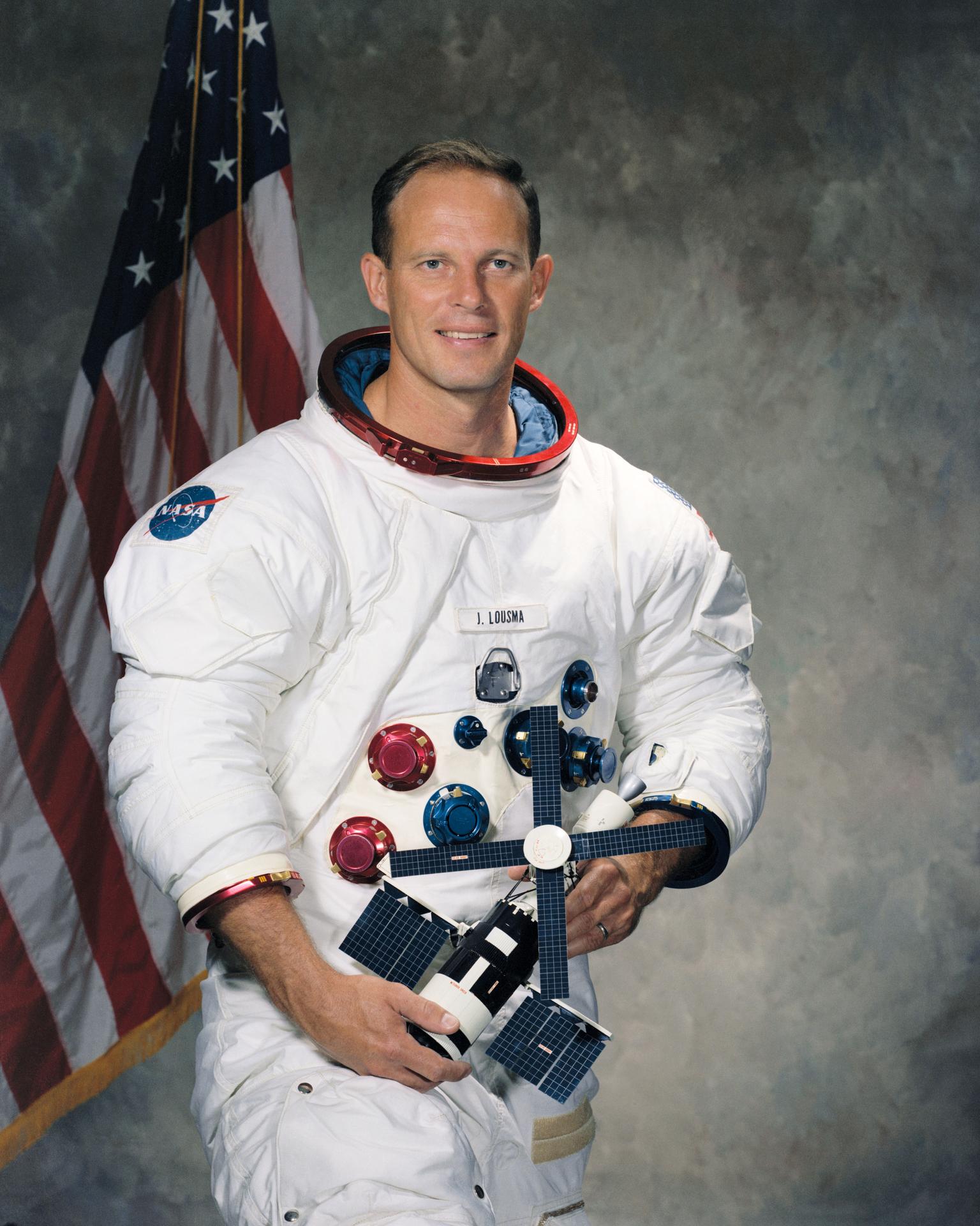 Official astronaut portrait of Jack Lousma