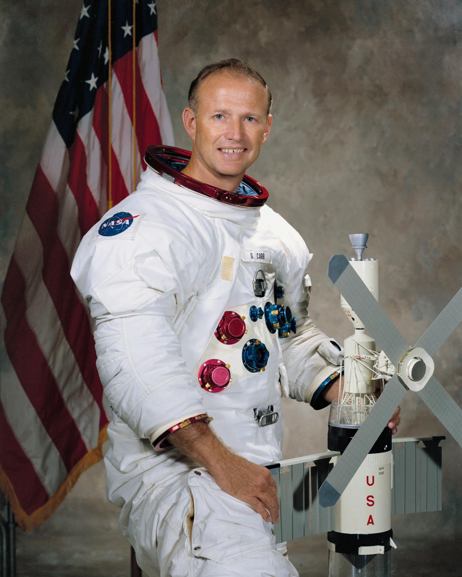 Portrait of astronaut Gerald P. Carr