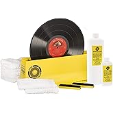 Spin-Clean Vinyl Record Washer Deluxe Kit | Offering Five Extra Drying Cloths, Extra 32oz. Fluid & Extra Brushes | Vinyl Reco