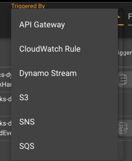 Filtering the lambdas by the trigger Filtering the lambdas by the trigger
