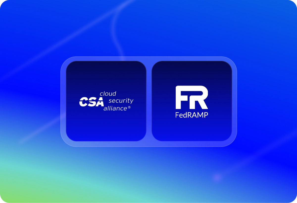 CSA and FedRAMP logos