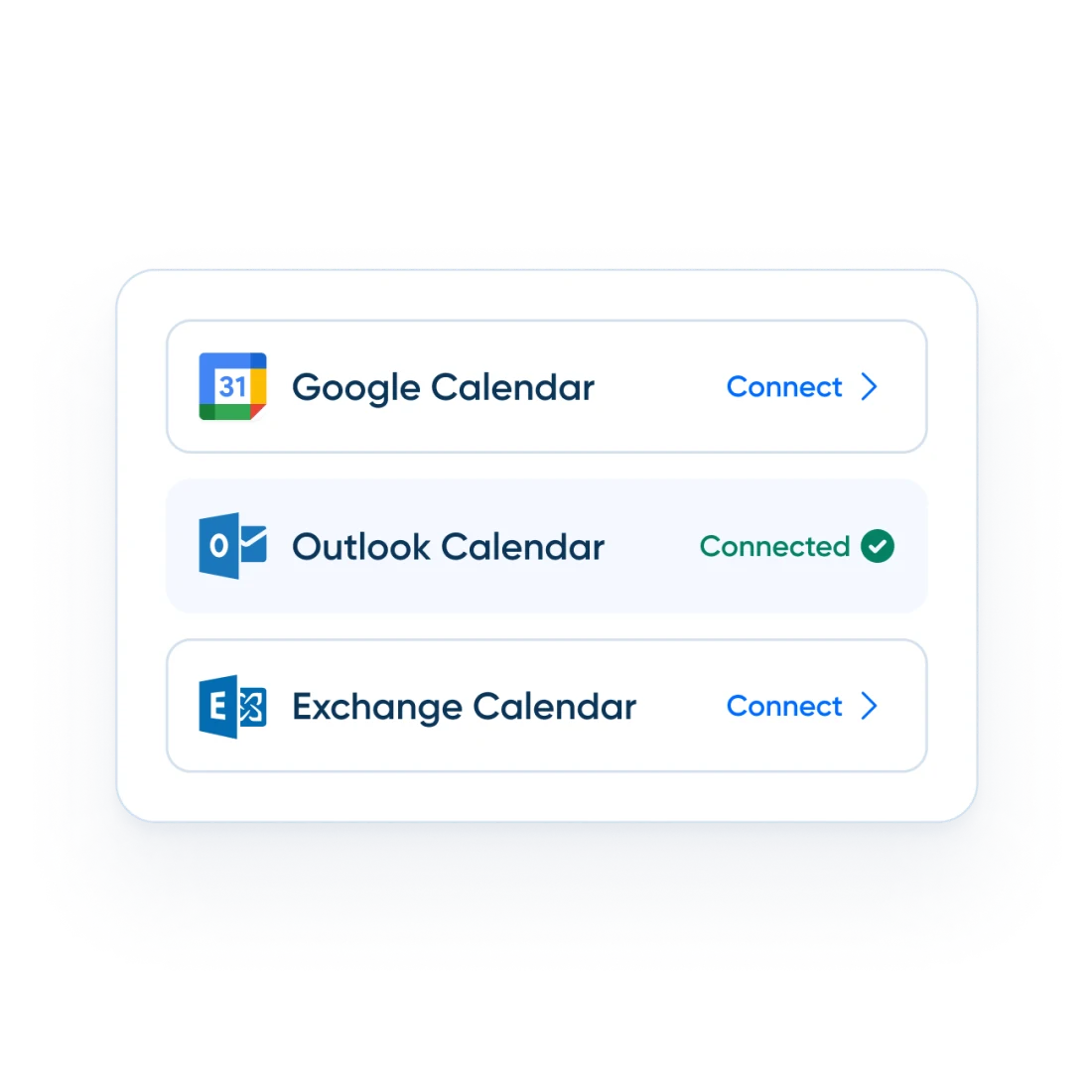 Connect your calendars