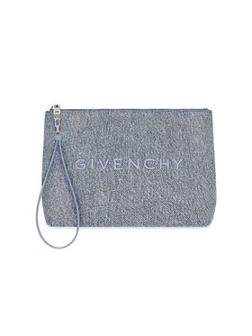 Women's Travel Pouch In Denim...