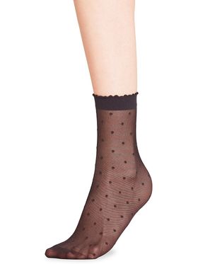 Women's Dot Mesh Anklet Socks...