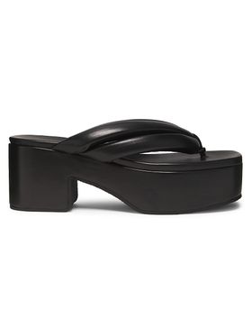 Women's 60MM Leather Platform...