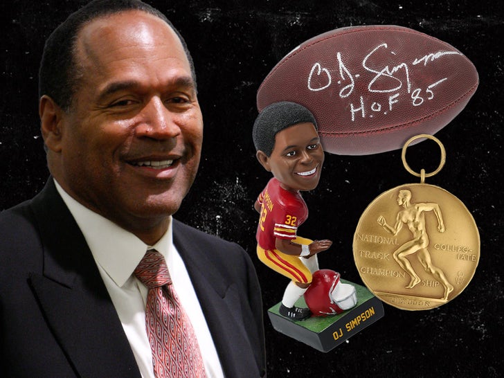 O.J. Simpson's Estate Items Up For Auction