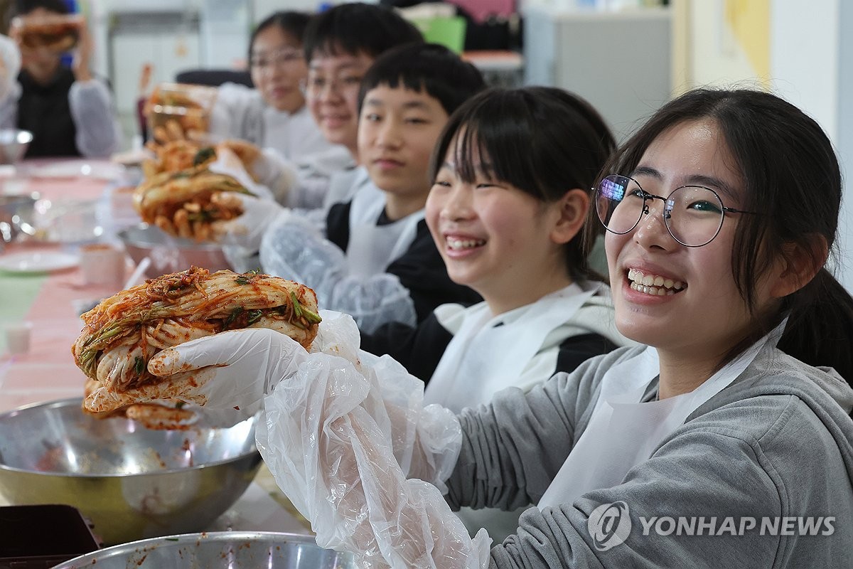 김장김치 담그기는 즐거워