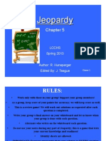 Math Analysis Chapter 5 Jeopardy