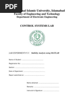 Lab Experiment 11