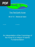 Flat Earth Koran 09 of 13 - Medieval Islam