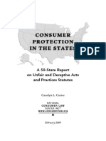 Consumer Protection in The States A 50-State Report On Unfair and Deceptive Acts and Practices Statutes