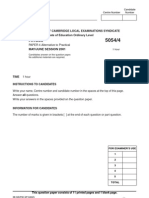 Paper 4 May 2001 Physics