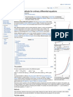 Numerical Methods For ODE's