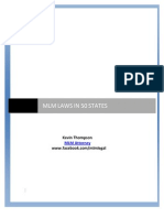 MLM and Pyramid Laws in 50 States