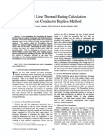 Overhead Line Thermal Rating Calculation Based On Conductor Replica Method