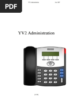 YV2 Administration