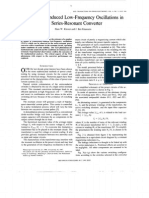 Transformer-Induced Low-Frequency Oscillations in The Series-Resonant Converter Ieee - Klesser - 1991