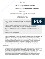 United States v. Jose O. Ortega-Santana, 869 F.2d 12, 1st Cir. (1989)