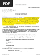 BIR RULING NO. 076-99: Bush Boake Allen Philippines, Inc