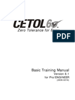 CETOL 6 O Basic Training Manual V8 1 For ProENGINEER 3 52 MB PDF