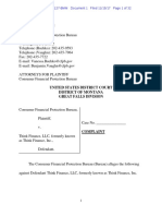 CFPB Think-Finance Complaint 112017