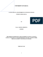 Causes, Effects and Deterrence of Insurance Fraud: Evidence From Ghana