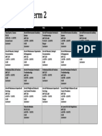 Philsca, Aamt 2-5, Term 2 - Sked