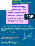 Class Notes of Unit Electrostatics Part-3