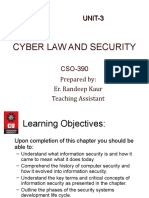 Cyber Law and Security: UNIT-3