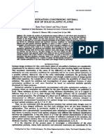 An Investigation Concerning Optimal Design of Solid Elastic Plates