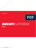 Ducati Superbike: Owner's Manual