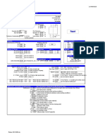 Dimensionnement of Pilecap On One Pile: Column Dimension