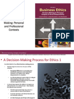 Chapter Two: Ethical Decision Making: Personal and Professional Contexts Chapter Two: Ethical Decision Making: Personal and Professional Contexts