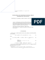 Oscillation of Nonlinear Neutral Delay Differential Equations PDF