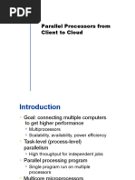 Parallel Processors From Client To Cloud: Omputer Rganization and Esign