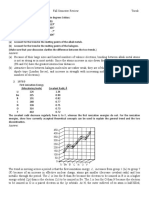 Fall Semester Review KEY