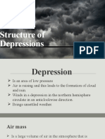 Report in Meteorology (Structure of Depressions)