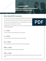 Autocad Comands PDF