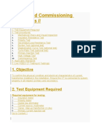 Testing and Commissioning Procedures