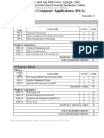 DCA Syllabus 2018 Onwards