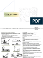 Landscape Design: RAR 904 Assignment 01