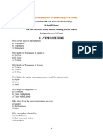 Multiple Choice Questions in Aeronautica