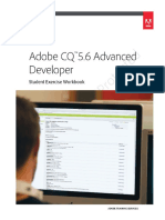 Adobe CQ 5.6 Advanced Developer Student Workbook - FINAL - 20130403