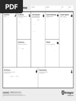 Business Model Canvas A1 Size