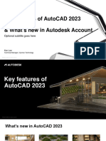 Key Features of AutoCAD 2023 and What's New in Autodesk Account - R1