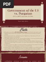 PIL - Govt of US Vs Purganan