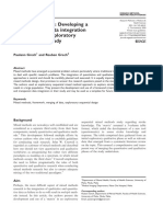 Grech Grech 2020 Stroke Knowledge Developing A Framework For Data Integration in A Sequential Exploratory Mixed Method