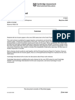 Cambridge O Level: Business Studies 7115/11 May/June 2020