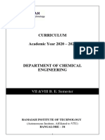 Chemical Syllabus - 2021-2022